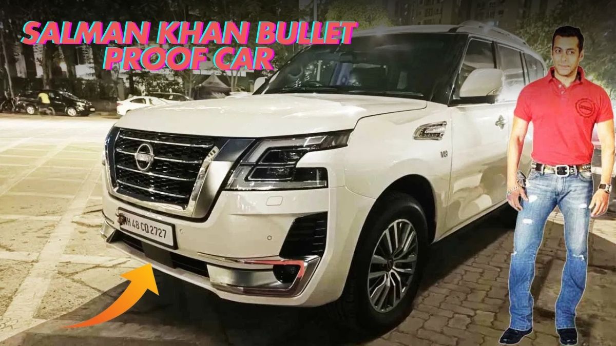 Salman Khan Bullet Proof Car